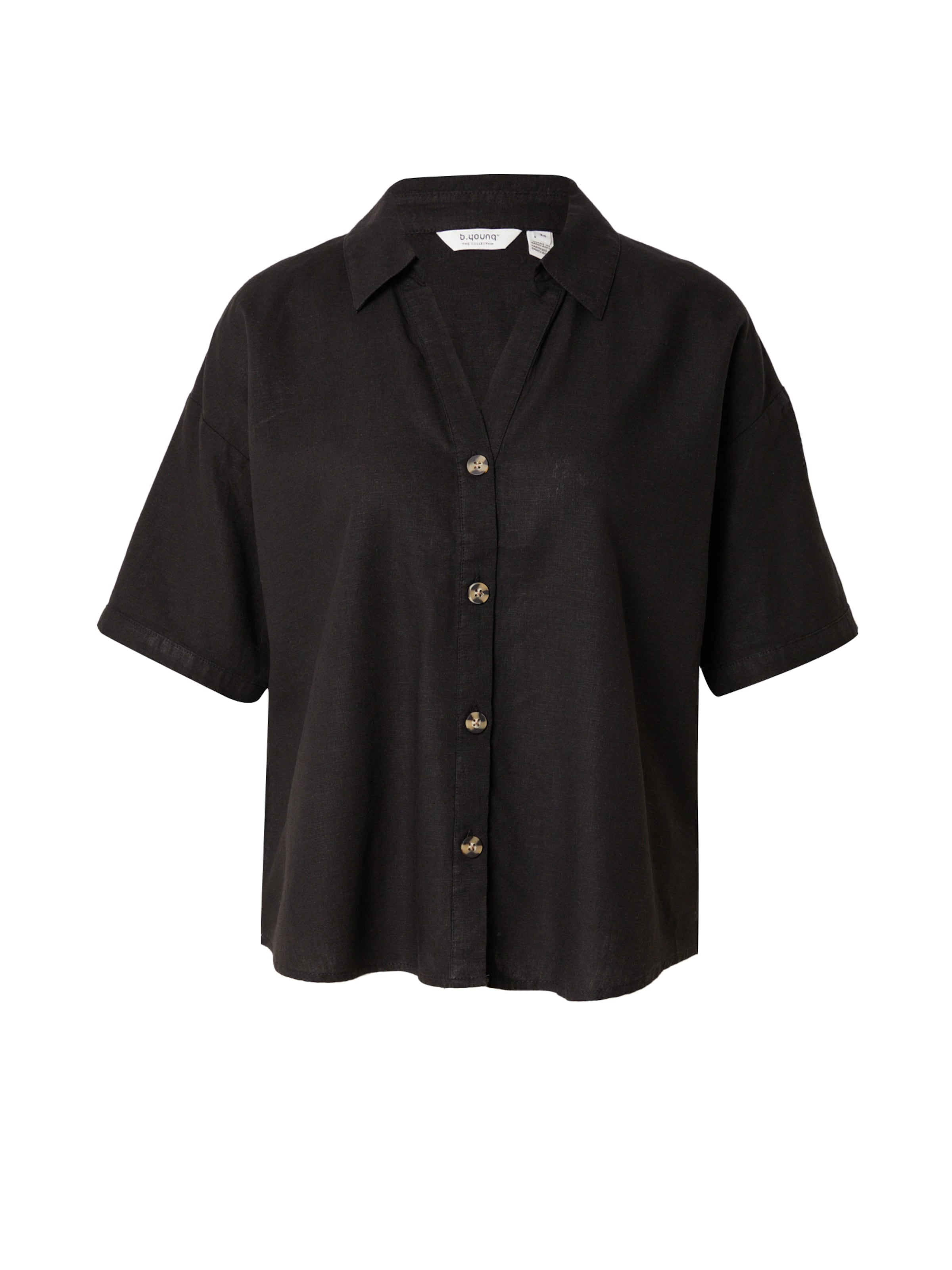 b.young Блуза 'BYFalakka' в черно: отпред