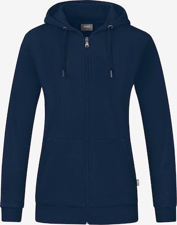JAKO Sportsweatjacke in Blau: Vorderseite