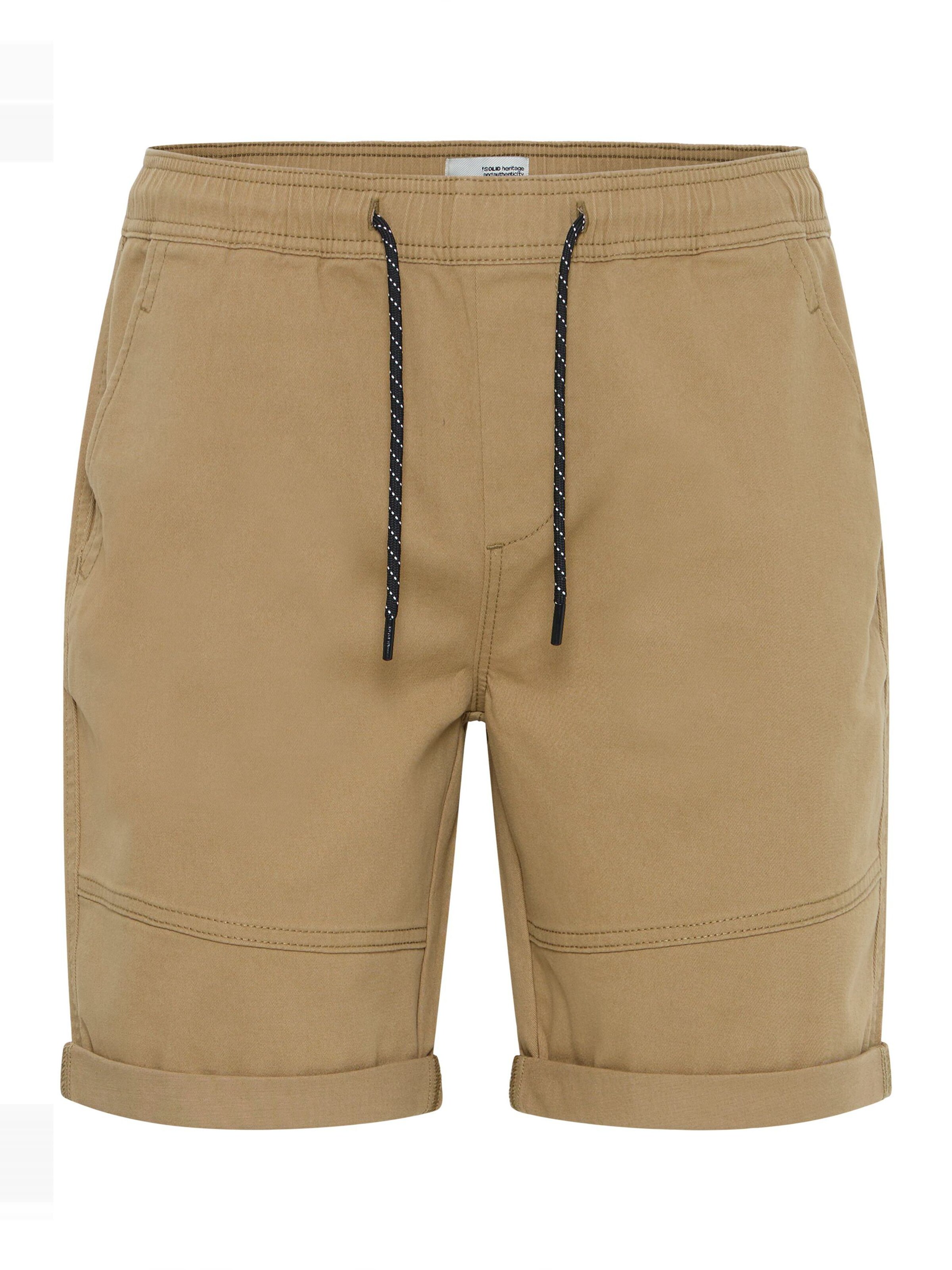 Pantalon chino 'HENK' !Solid en beige : devant