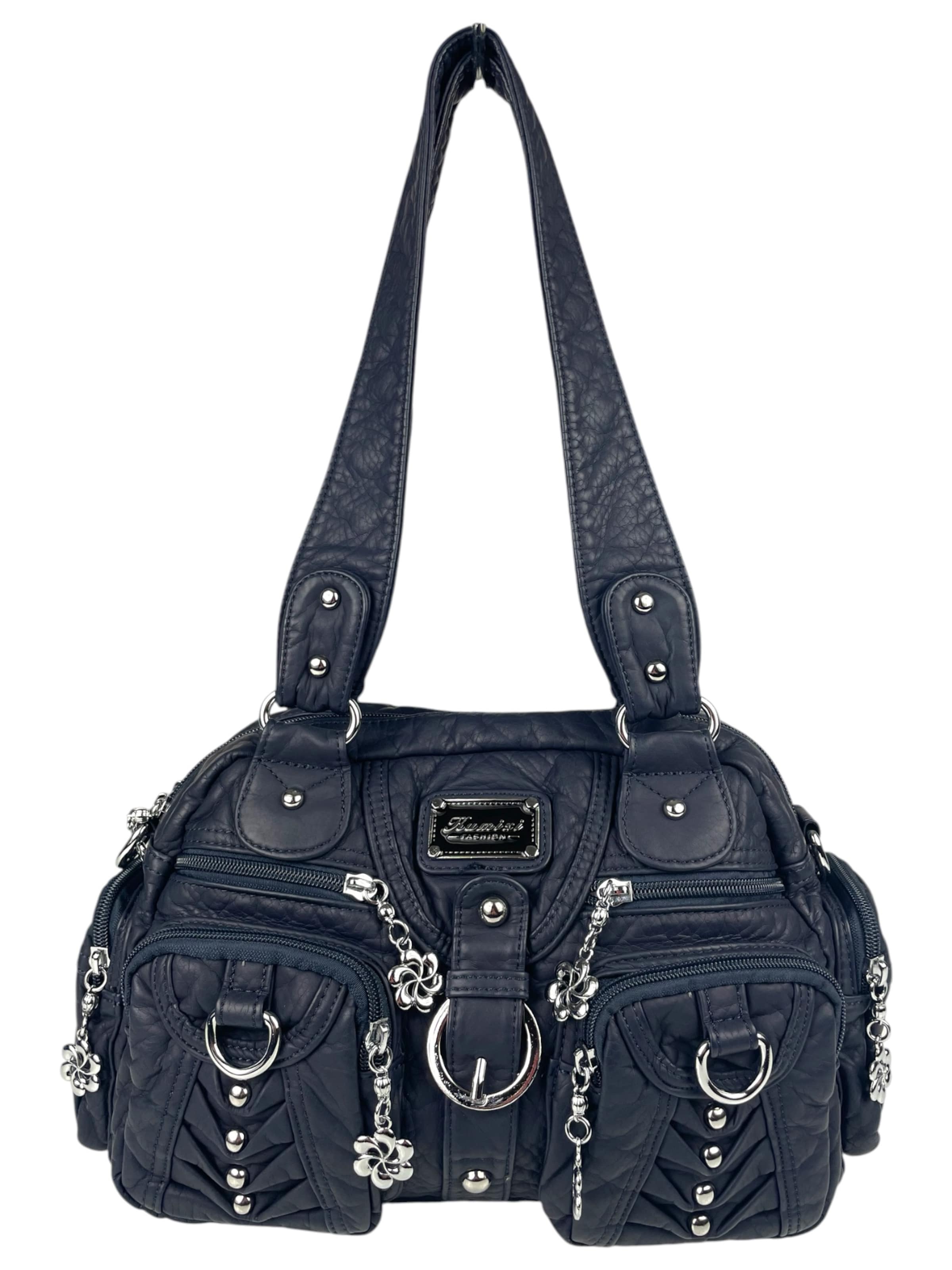 Kumixi Handbag in Blue: front