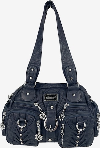 Kumixi - Bolso de mano en azul: frente