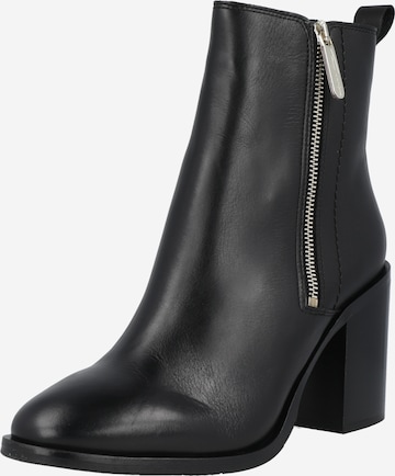 TOMMY HILFIGER Ankle Boots in Black: front