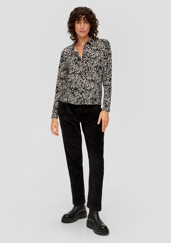 s.Oliver Blouse in Zwart