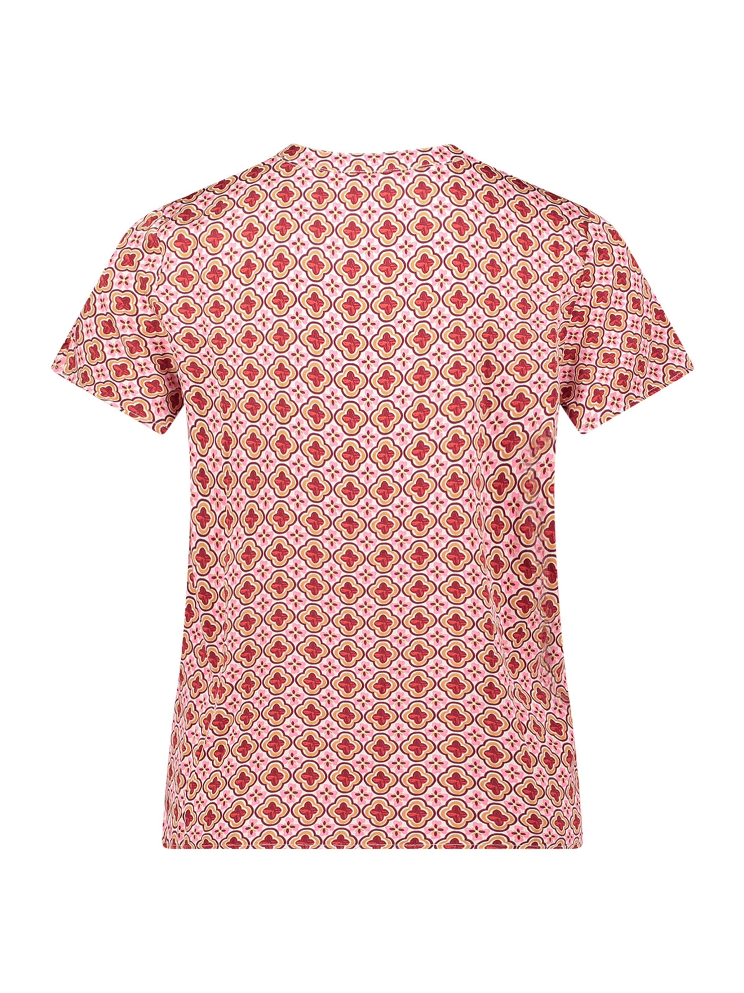 Cartoon Blouse in Red