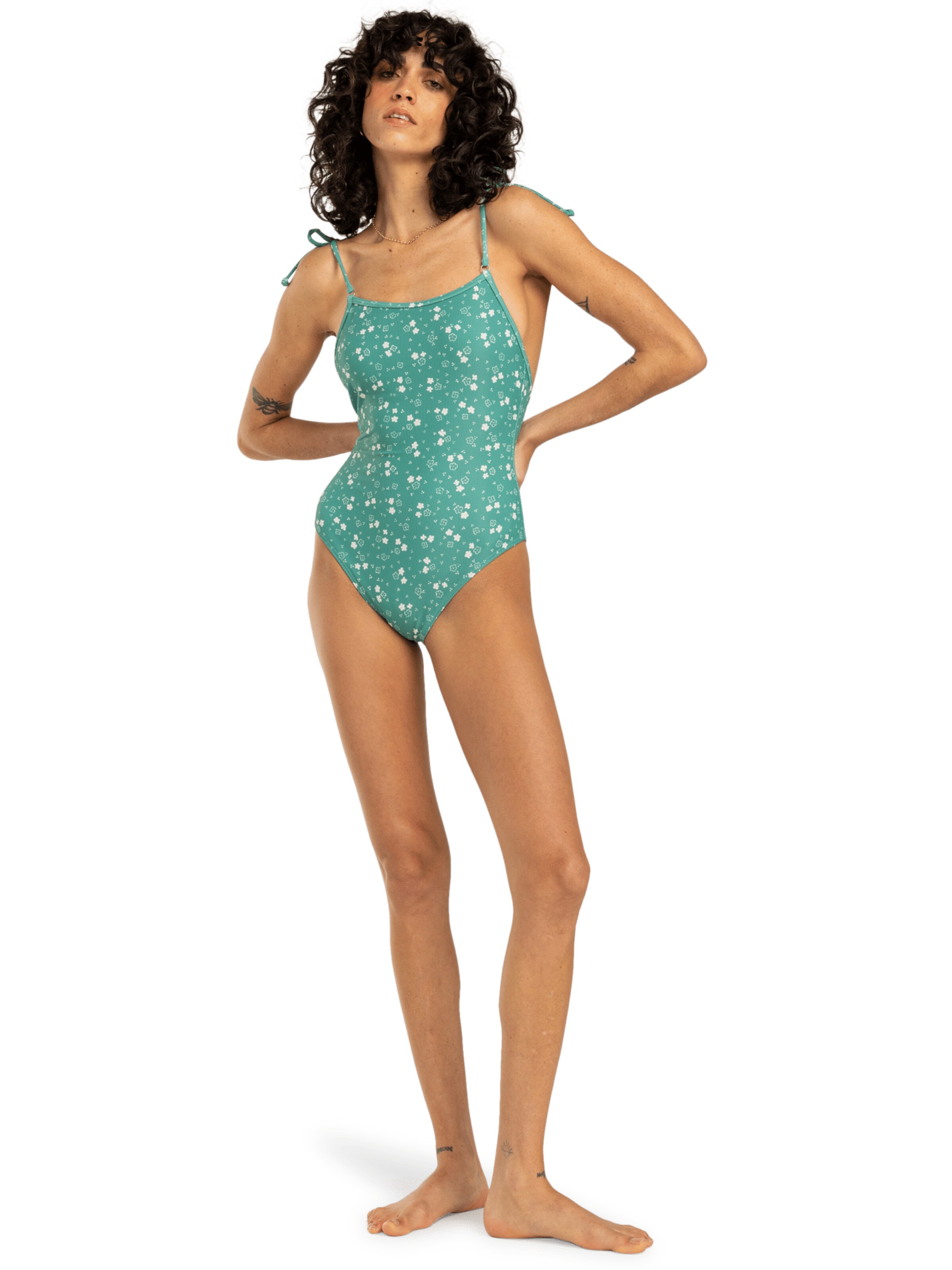 BILLABONG T-shirt Badpak 'Lena' in Groen