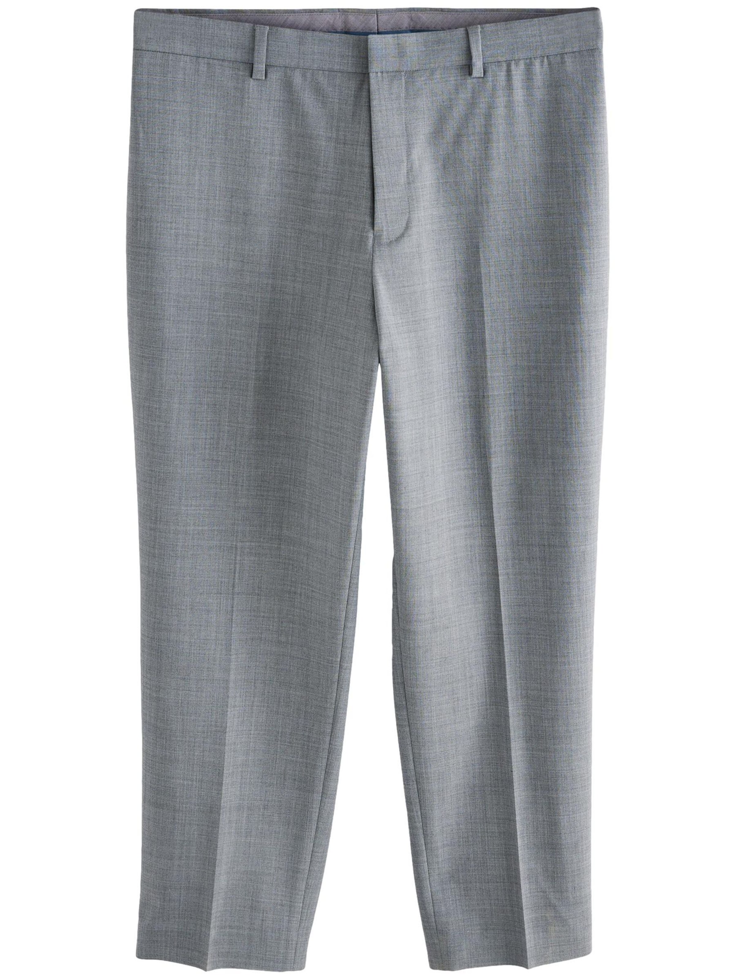 Next Slimfit Hose in Grau: Vorderseite