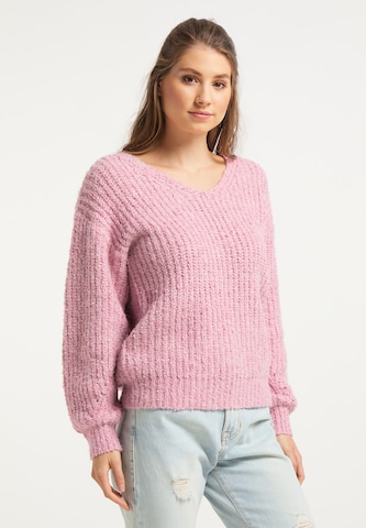 IZIA Pullover i pink