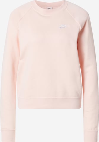 Nike Sportswear Collegepaita värissä vaaleanpunainen: edessä