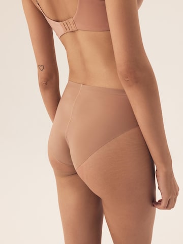 Panty 'Taillenslip Pepper im 2er Pack, hohe Leibhöhe, nahtlos' di ESOTIQ in beige