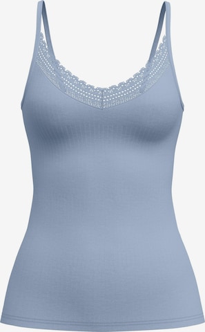 CALIDA Undershirt 'Etude Ajours' in Blue: front