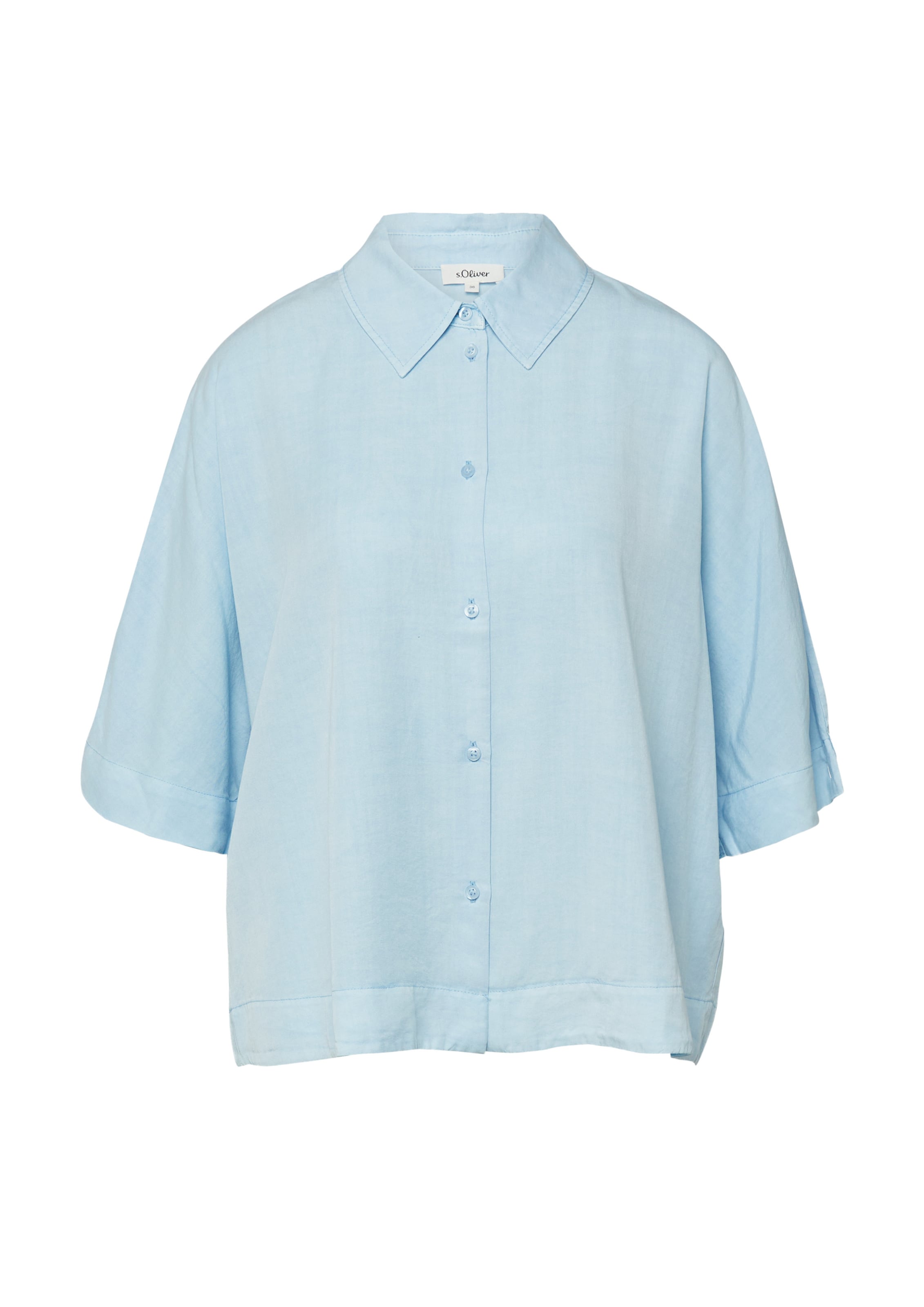 s.Oliver Bluse in Blau: Vorderseite