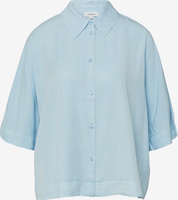Chemisier s.Oliver en bleu : devant