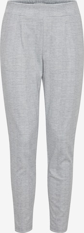 ICHI Regular Pants in Grey: front