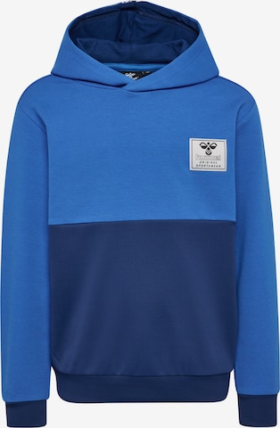 Hummel Athletic Sweatshirt 'Ozzy' in Blue: front
