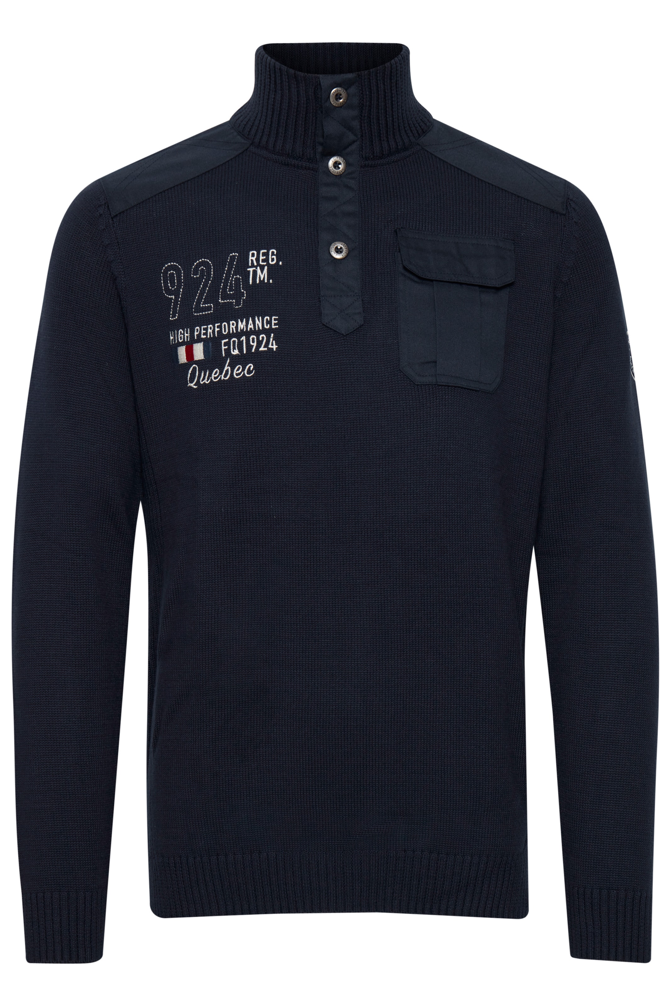 Pull-over 'ERLONG' FQ1924 en bleu : devant