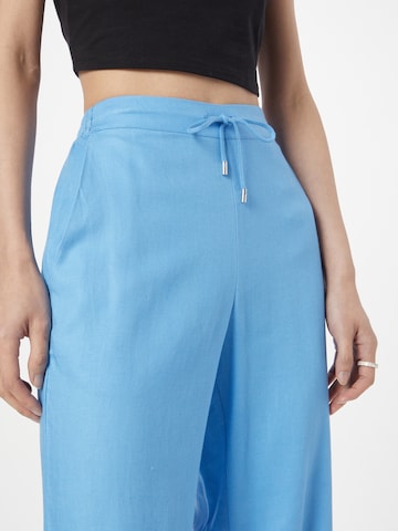 Wide Leg Pantalon 'Oxalis Madia' BRUUNS BAZAAR en bleu