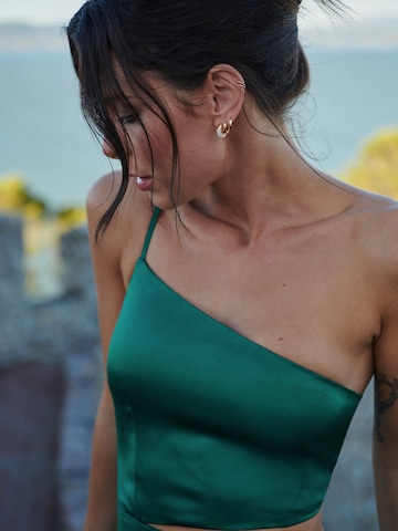 A LOT LESS Dress 'Graziana' in Green