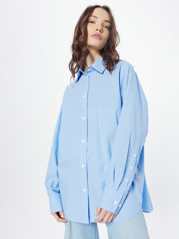 WEEKDAY - Blusa en azul: frente
