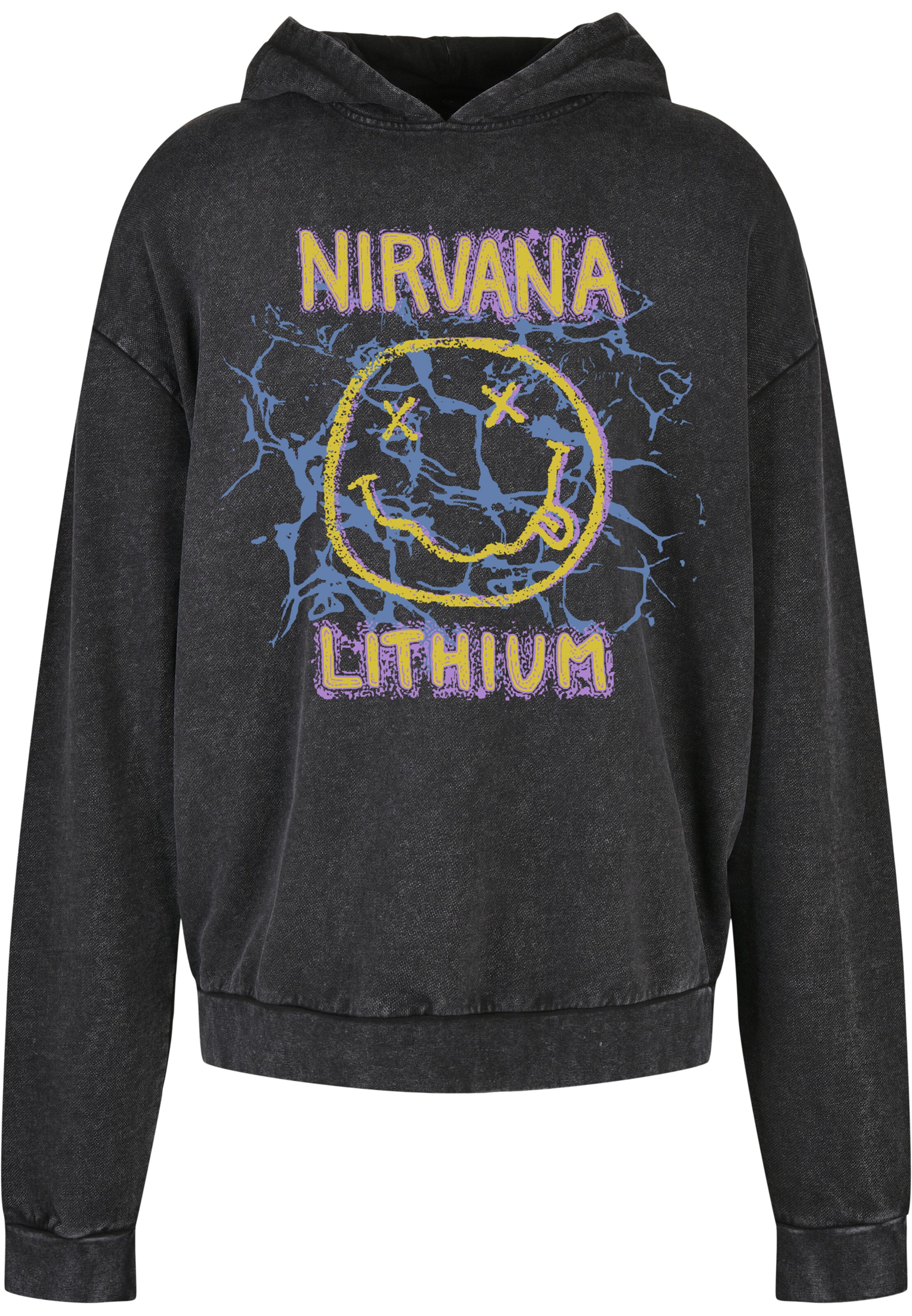 MT Upscale Sweatshirt in Blue / Yellow / Light purple / Mottled black, Item view
