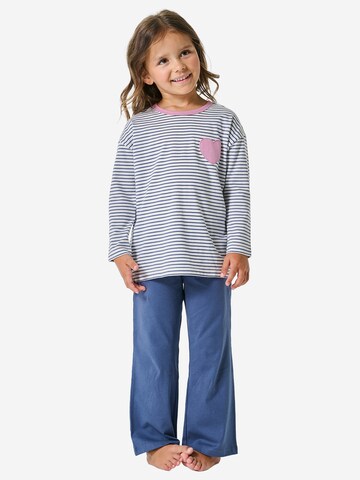Pyjama 'Nightwear' SCHIESSER en bleu : devant