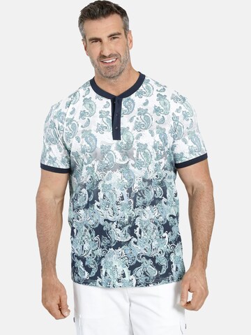 Charles Colby Shirt in Blauw: voorkant