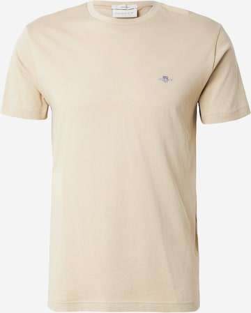 GANT Футболка в Бежевый: спереди