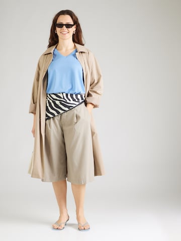ONLY Carmakoma - Top 'CARCoral' en azul
