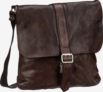 Campomaggi Crossbody Bag 'Saturno' in Brown: front