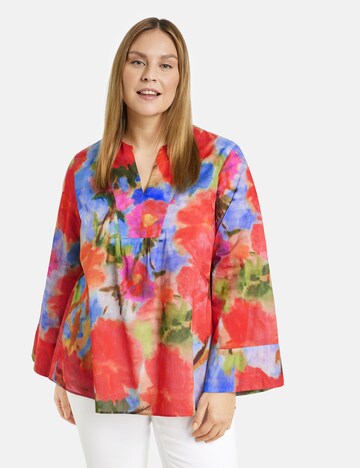 SAMOON Blouse in Mixed colors: front