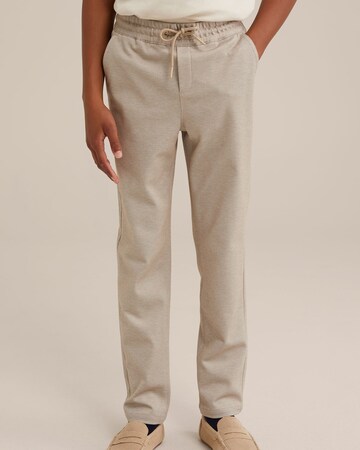 Regular Pantalon WE Fashion en beige : devant