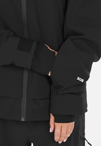 SOS Skijacke in Schwarz