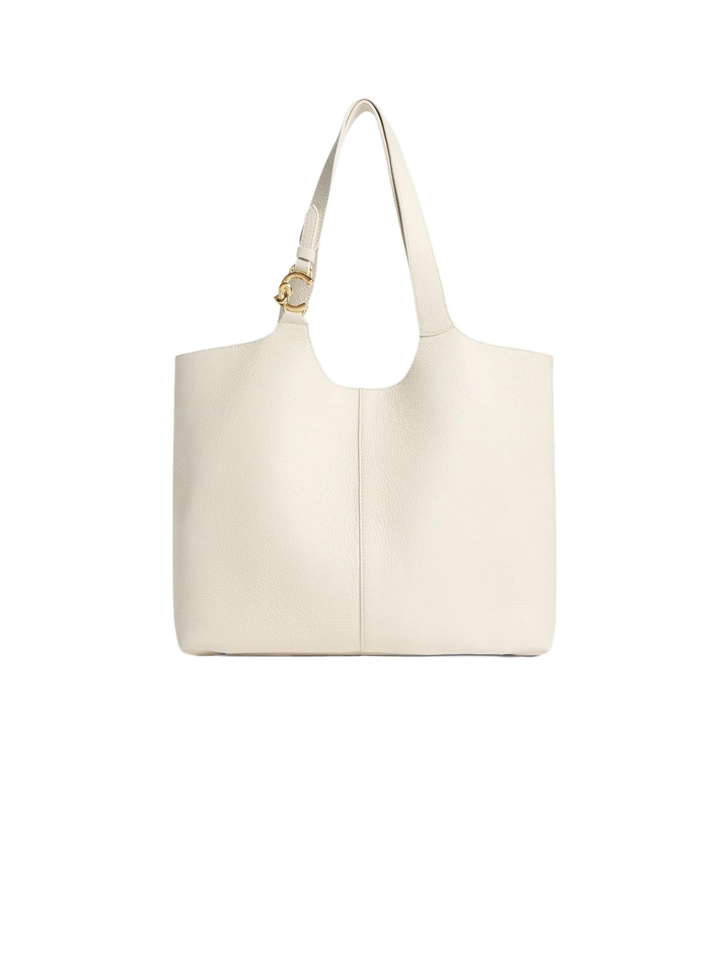 Sac bandoulière 'C-Easy E1 36x27x15 cm' Coccinelle en blanc : devant