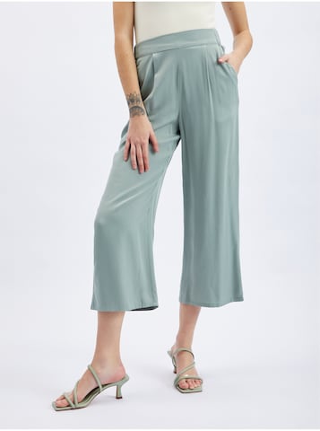 Orsay Wide leg Pleat-Front Pants ' ' in Green: front