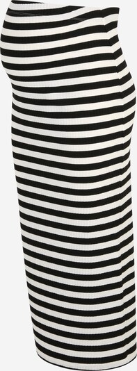 Only Maternity Rok 'NELLA' in de kleur Zwart / Wit, Productweergave