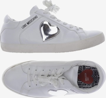 Love Moschino Sneaker 40 in Weiß: predná strana