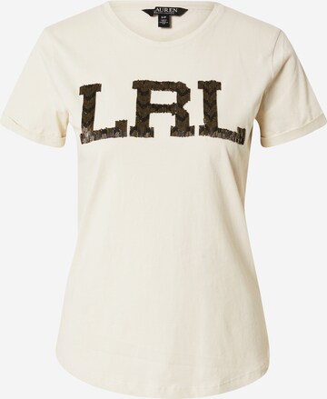 Lauren Ralph Lauren T-Shirt in Beige: predná strana