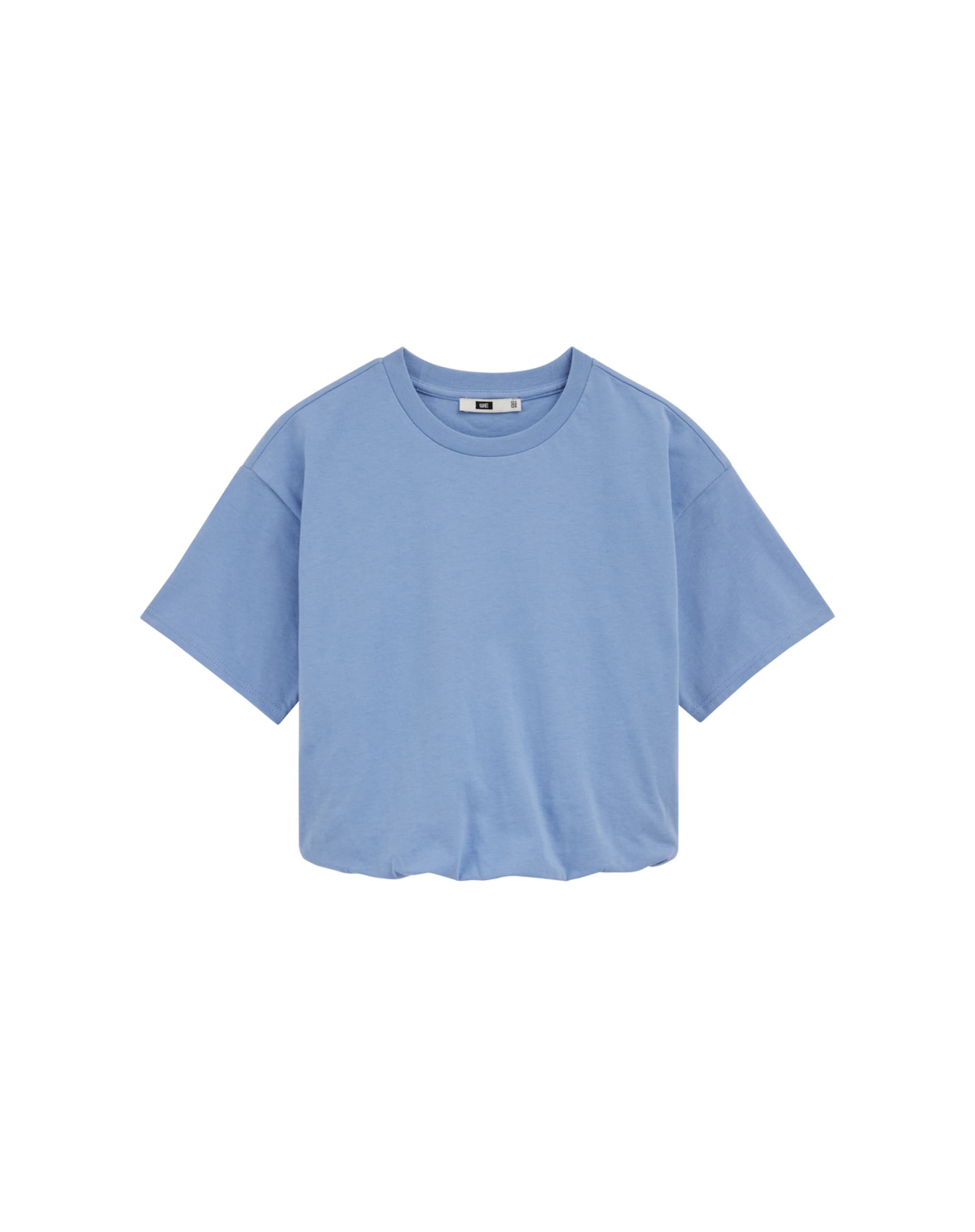WE Fashion - Camiseta en azul: frente