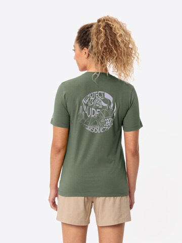 VAUDE Functioneel shirt 'Spirit II' in Groen: voorkant