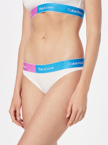 Calvin Klein Underwear - Braga en blanco: frente
