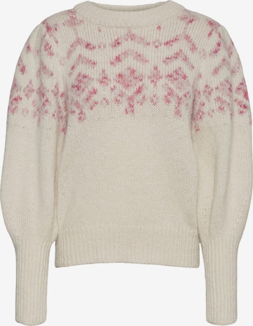 Pull-over 'Diane' VERO MODA en beige : devant