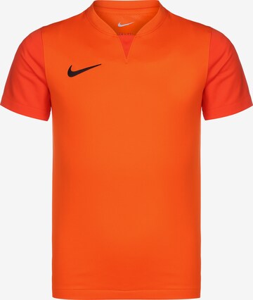 T-Shirt fonctionnel 'Trophy V' NIKE en orange : devant