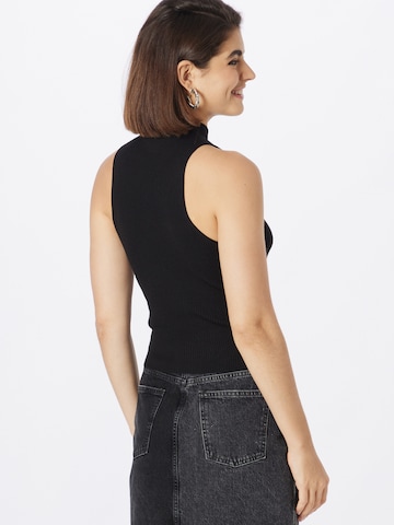 Urban Classics Knitted Top in Black