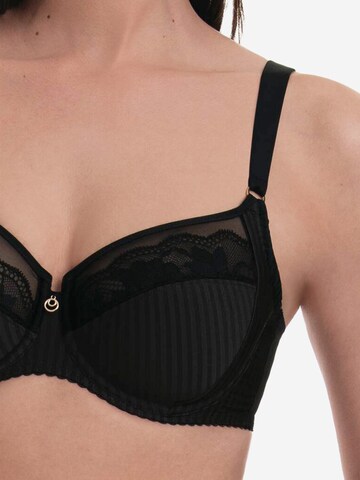 ROSA FAIA T-shirt Bra 'Sita' in Black