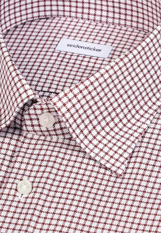 Coupe regular Chemise business SEIDENSTICKER en rouge