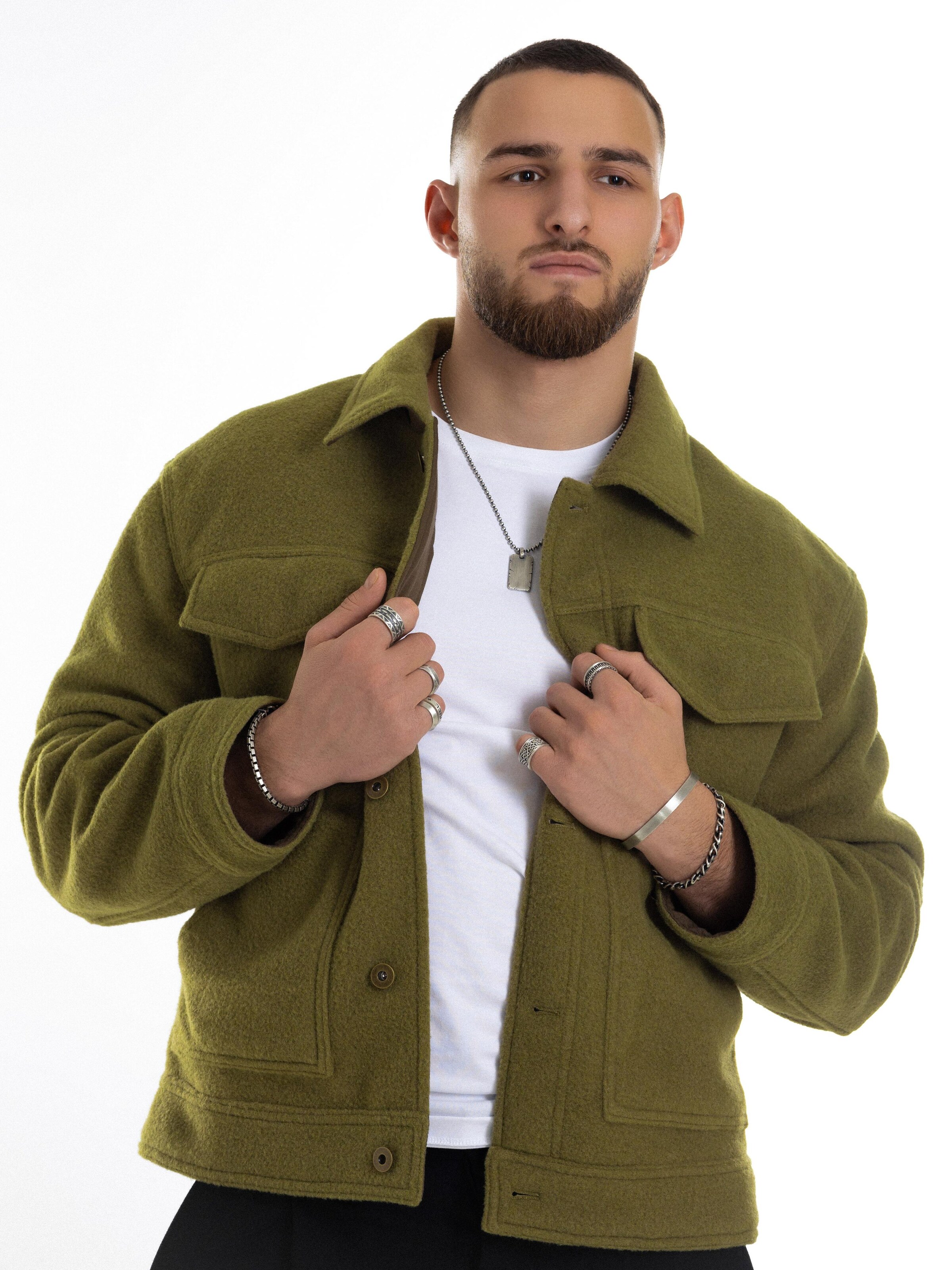 Braccialetto 'VОRGUS' di REYTEL in argento