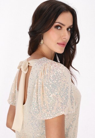 faina Blouse 'Fashion Look' in Beige