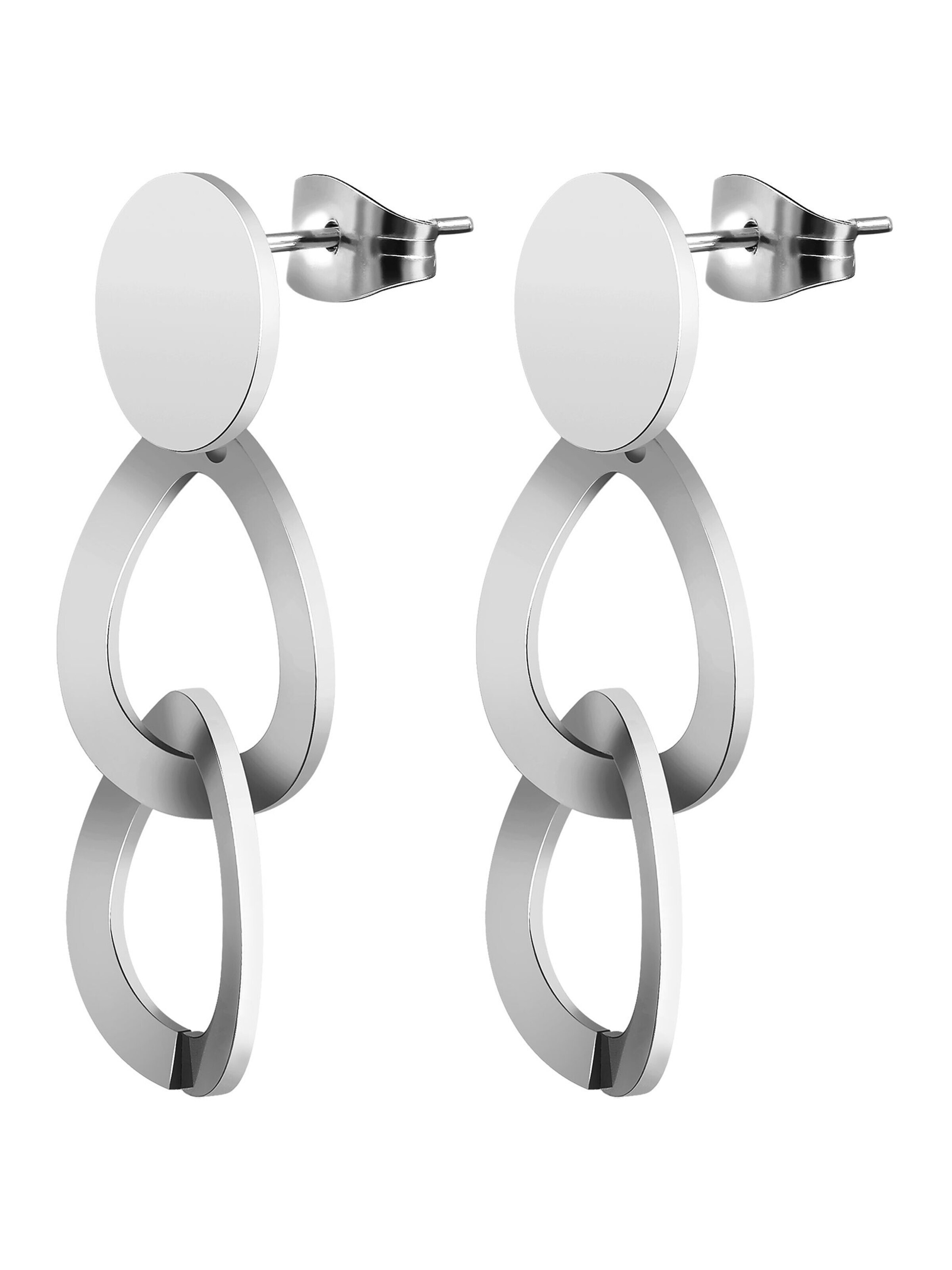 Akzent Earrings 'Missah, langlebig' in Silver