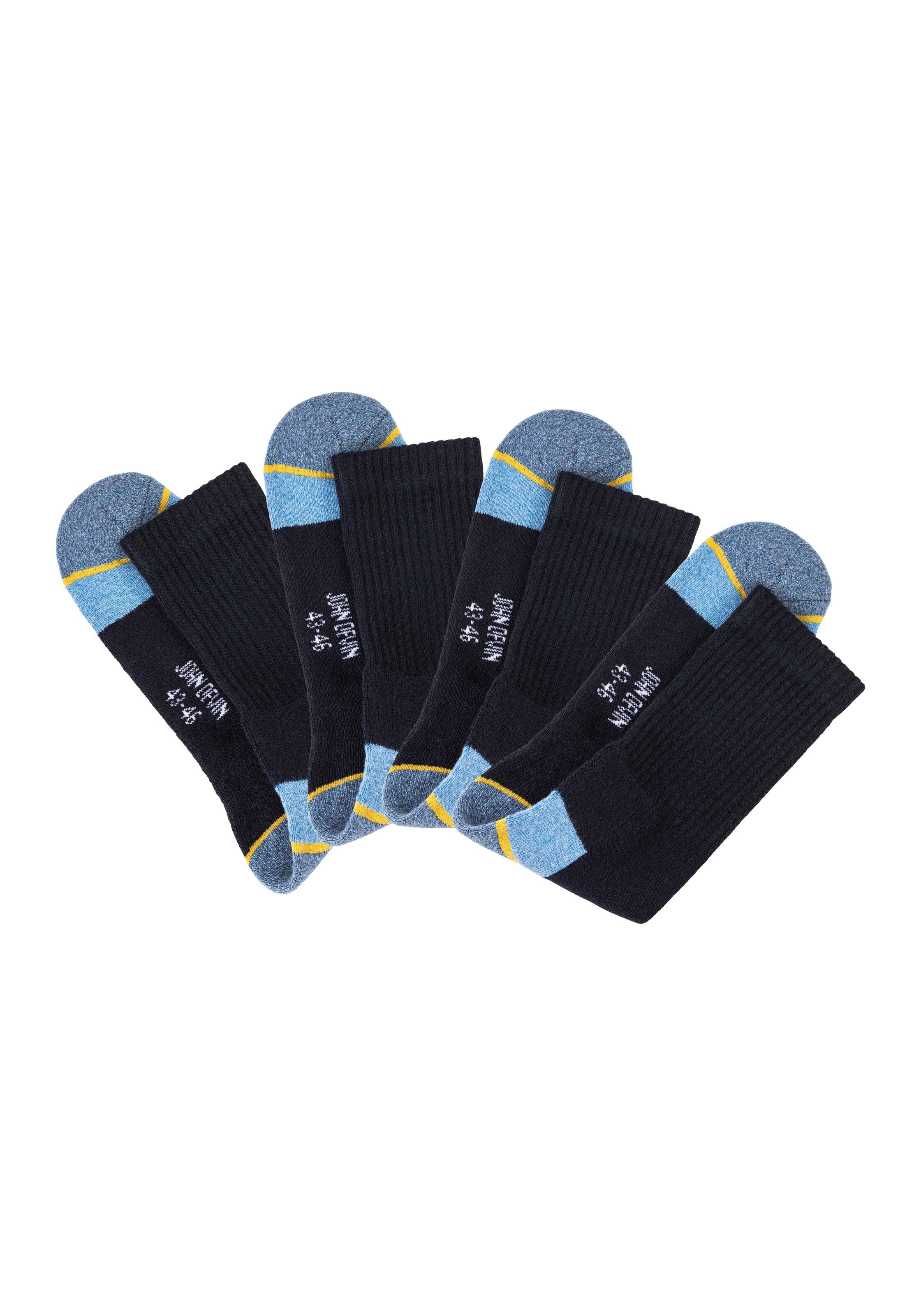 JOHN DEVIN Socken in Blau: Vorderseite