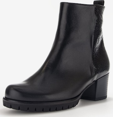 Bottines GABOR en noir : devant