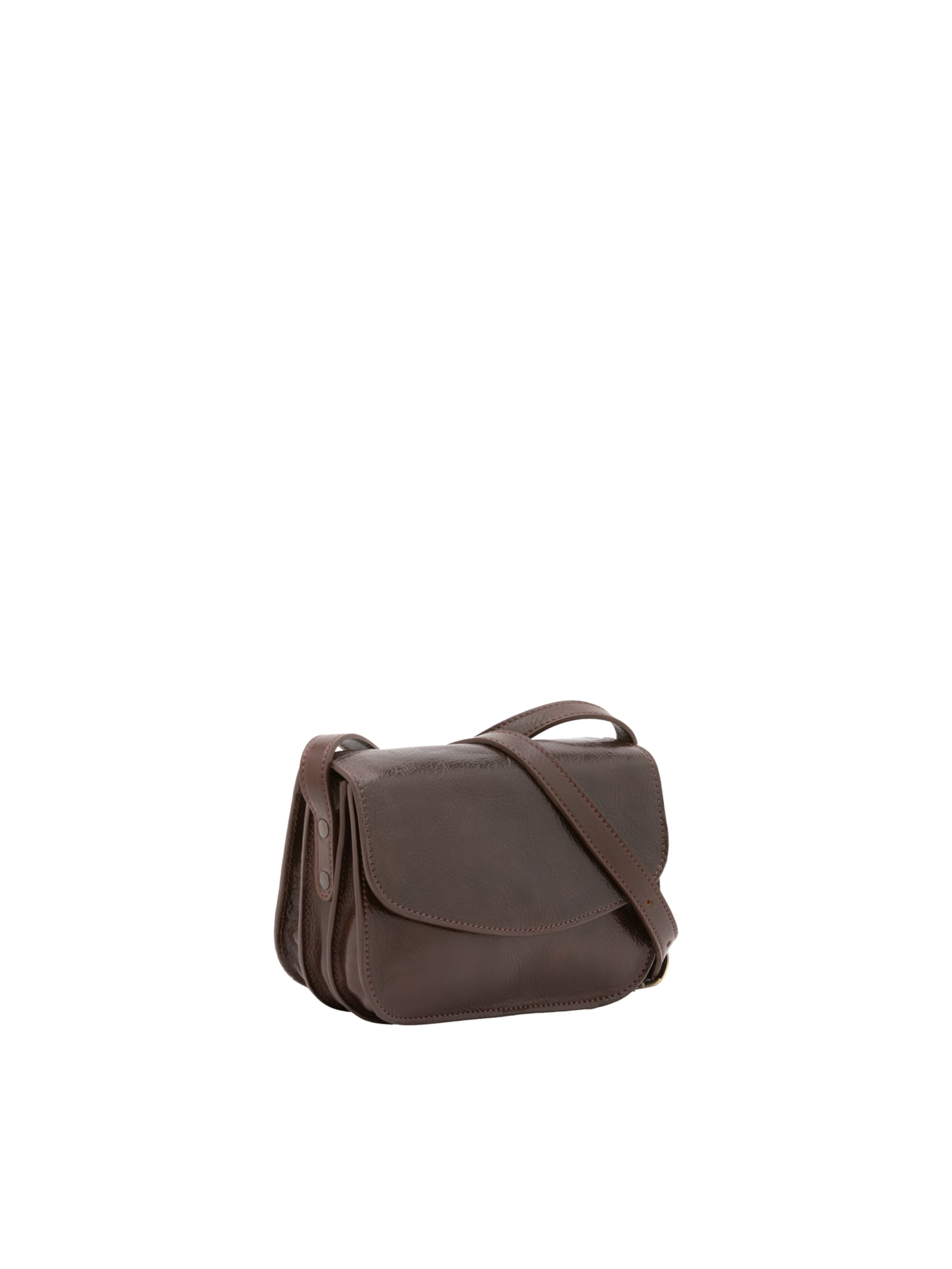 Viola Castellani Umhängetasche in Braun: Vorderseite